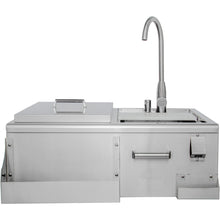 Load image into Gallery viewer, Blaze 30-Inch Beverage Center w/ Sink & Ice Bin Cooler - BLZ-30CKT-SNK