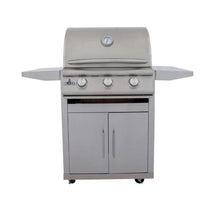 Load image into Gallery viewer, Blaze BCM 25-in 3-Burner Built-In Natural Gas Grill with stand - BLZ-3BCM-NG/LP