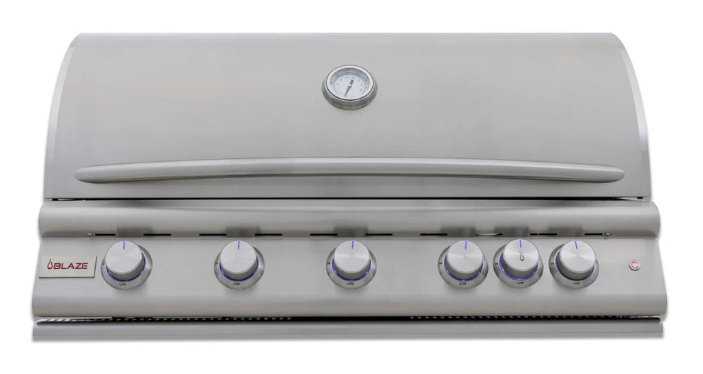 Blaze Premium LTE 40-Inch 5-Burner Built-In Propane Gas Grill With