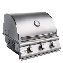 Load image into Gallery viewer, Blaze LBM 25-Inch 3-Burner Built-In Propane Gas Grill - BLZ-3LBM NG/LP