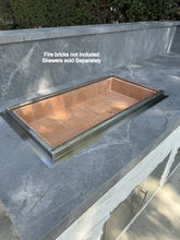 Load image into Gallery viewer, 36″ Stone Series Drop in Charcoal Grill for Kabobs - 17 skewer capacity