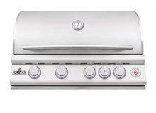 Load image into Gallery viewer, Blaze LTE+ Marine Grade 32-in 4-Burner Built-In Propane Grill w/ Lift-Assist Hood & Rear Infrared Burner - BLZ-4LTE3MG-NG/LP