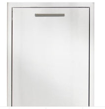 Load image into Gallery viewer, Blaze 20-Inch Roll-Out Stainless Steel Double Trash / Recycling Bin - Model: Blaze BLZ-TREC-DRW-H