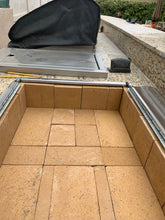 Load image into Gallery viewer, 42″ Stone Series Drop in Charcoal Grill for kabobs 20 skewer capacity