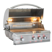 Load image into Gallery viewer, Blaze BLZ-3PRO-NG/LP Professional LUX 34-Inch 3-Burner Built-In Gas Grill With Rear Infrared Burner
