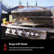 Load image into Gallery viewer, Blaze Model BLZ-5LTE3 NG/LP Premium LTE 40-Inch 5-Burner Built-In Grill With Rear Infrared Burner &amp; Grill Lights -
