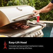 Load image into Gallery viewer, Blaze LTE+ Marine Grade 32-in 4-Burner Built-In Propane Grill w/ Lift-Assist Hood &amp; Rear Infrared Burner - BLZ-4LTE3MG-NG/LP
